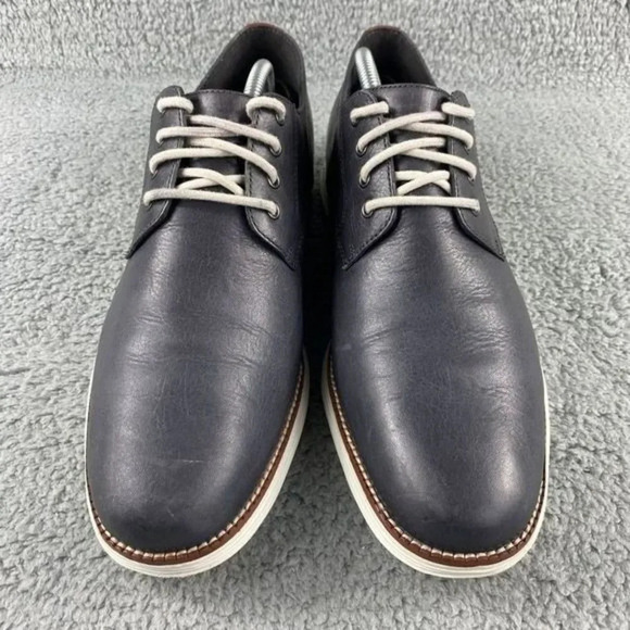 Cole haan original Classic Grand Plain Oxford Shoes Mens 11 M Navy‎ Lace Up main image 14